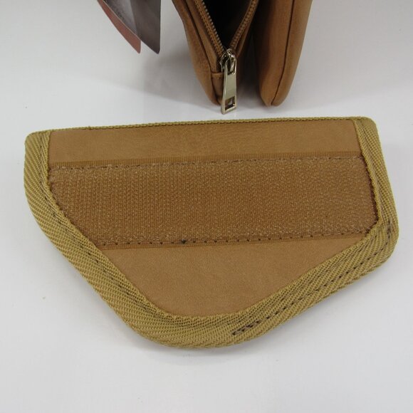 Bulldog Crossbody Concealed Carry Purse Bdp032 Dual Pouch Pocket and Dust Bag - Picture 9 of 12